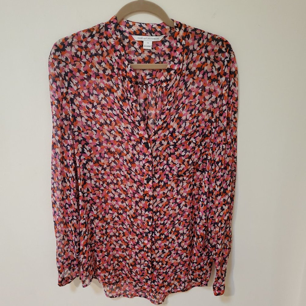 Diane Von Furstenberg Silk Blouse